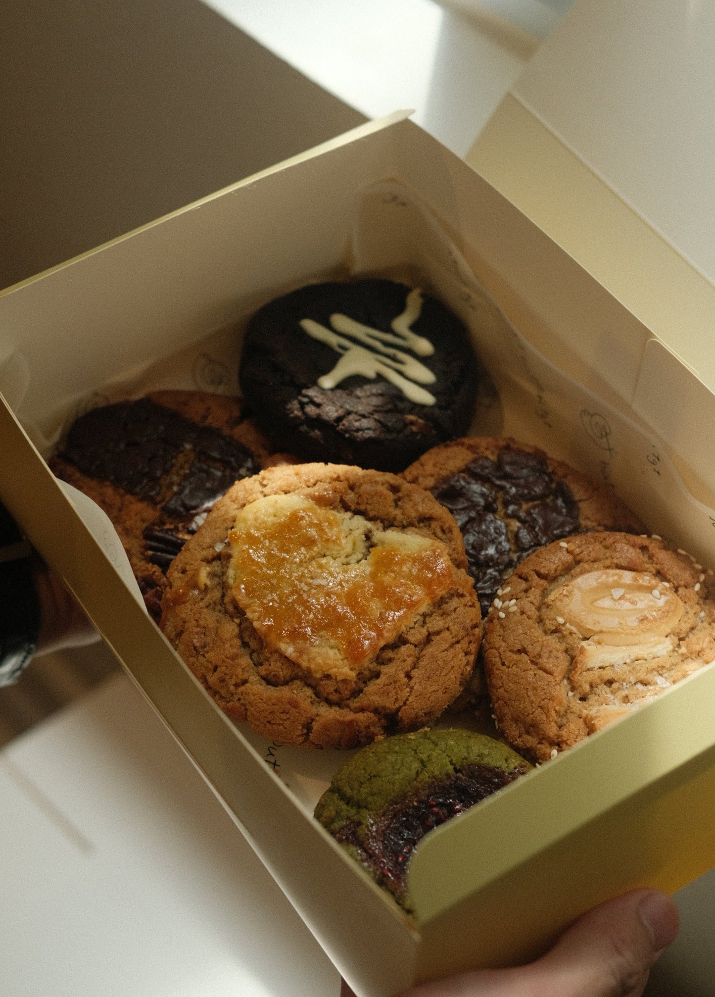 Assorted cookies box