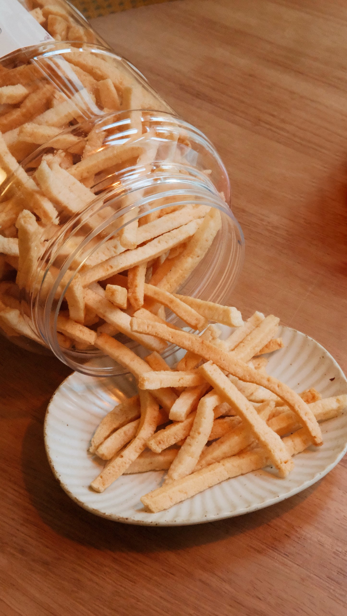 Mama Ng’s Prawn stick crackers